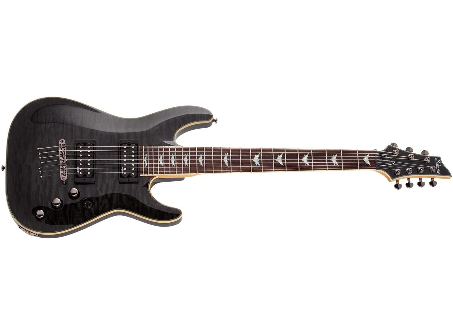 Schecter Omen Extreme-7 Series 7-String Electric Guitar w/Quilted
