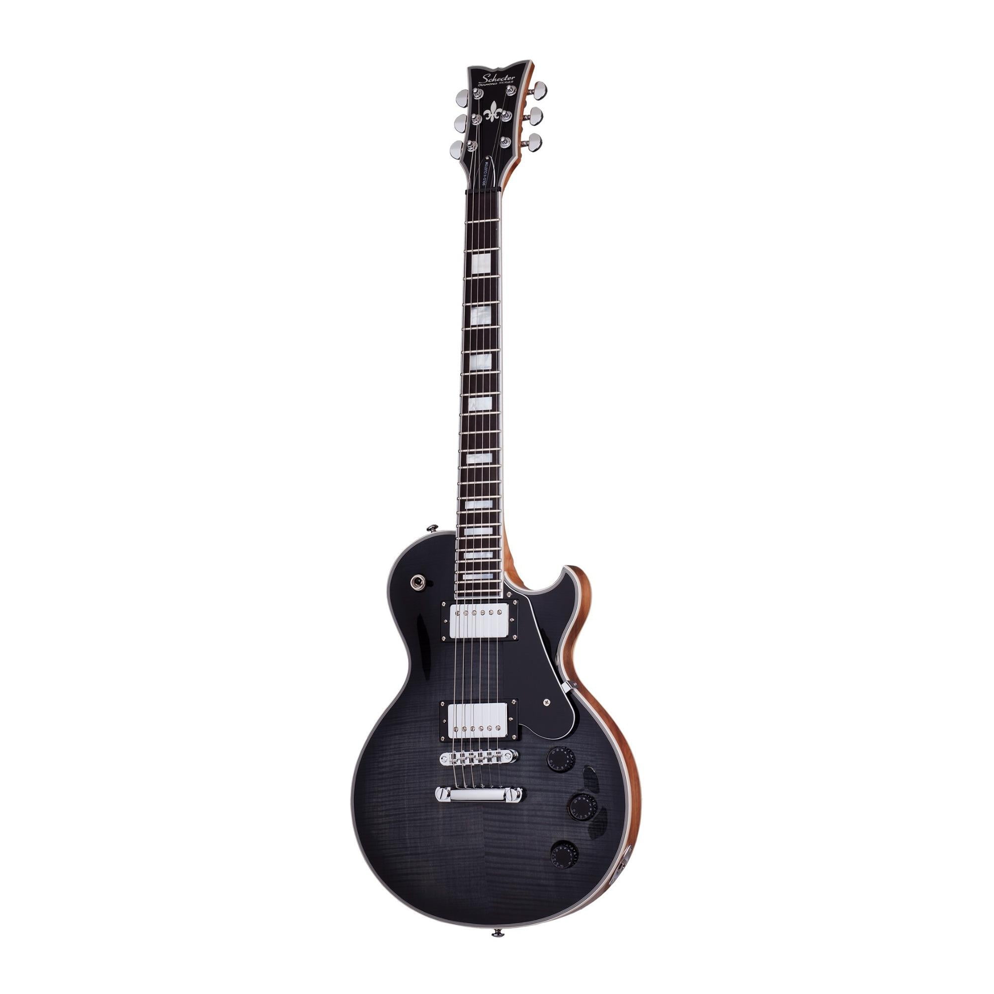 Schecter Solo-II Custom Electric Guitar | Trans Black Burst