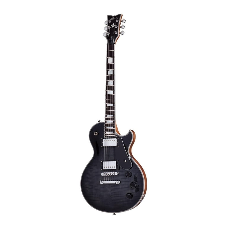 Schecter Solo-II Custom Electric Guitar Trans Black Burst