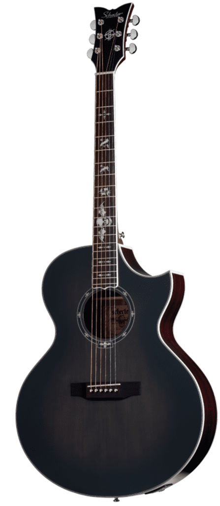 SCHECTER GUITAR RESEARCH Schecter Synyster Gates 3701 Signature Acoustic Guitar Trans Black Burst Satin