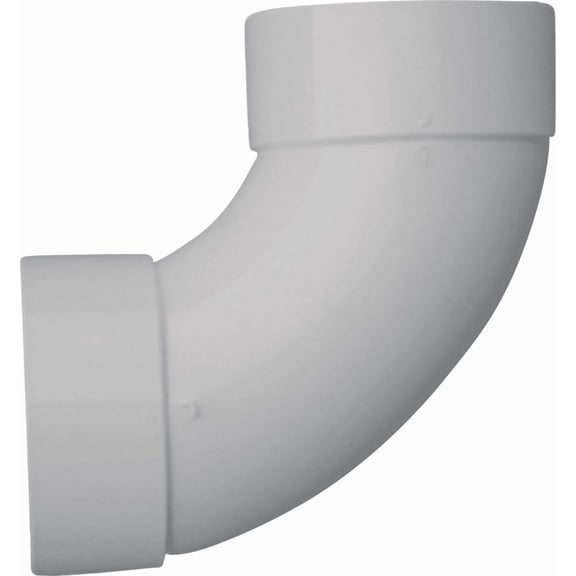 Schedule 40 PVC Elbow (Slip x Female) - Single Pack Residential Use, Standard Application