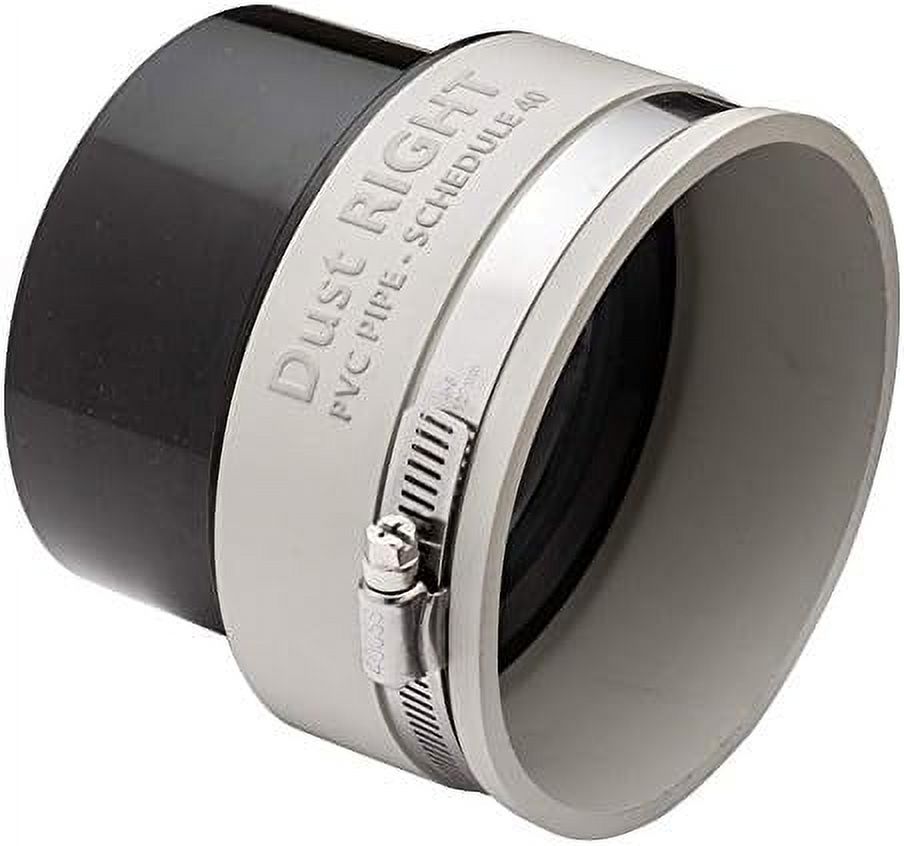 Schedule 40 PVC Fittings To 4" Adapter Connect 4” Dust Collection