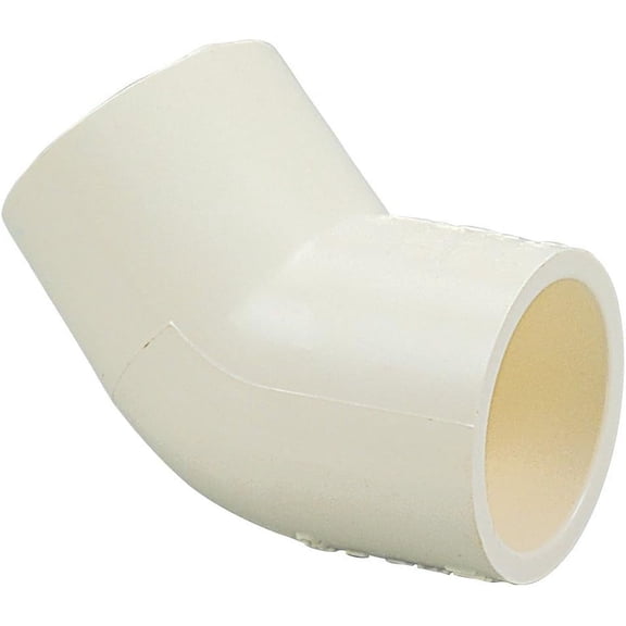 Schedule 40 PVC Pipe - 45 Degree Elbow - Slip x Slip
