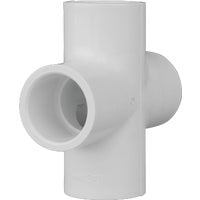 Charlotte Pipe Schedule 40 PVC Pipe Cross - Pack of 12