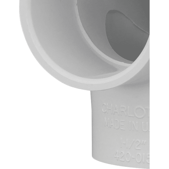 Schedule 40 PVC Pipe Cross - Pack of 4 Residential Use, Standard Application