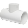 Schedule 40 PVC Pipe Slip Tee Fitting (3/4" Dia. (10 Pack)) 401007