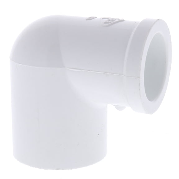 Schedule 40 PVC Slip Reducing Elbow-Slip Size:3/4"-Slip Size:1/2"