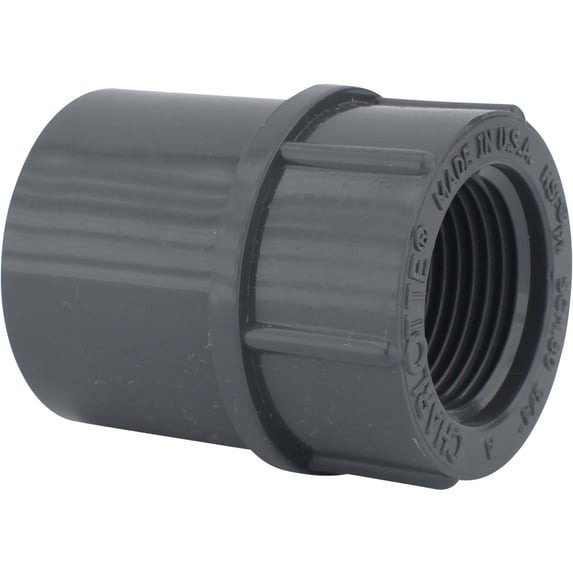 Schedule 80 Female PVC Adapter - Pack of 2 - Walmart.com