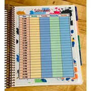 Schedule / Daily / Hourly Dashboard For Use With The Erin Condren Life Planner