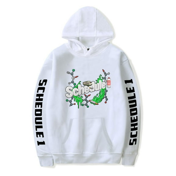 Schedule I Merch Hoodie Women's Men's Retro Casual Long Sleeve Sports Hoodie