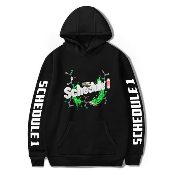 Schedule I Merch Hoodie Women's Men's Retro Casual Long Sleeve Sports Hoodie