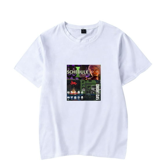 Schedule I Merch unisex fashion street trend round neck short sleeved T-shirt street
