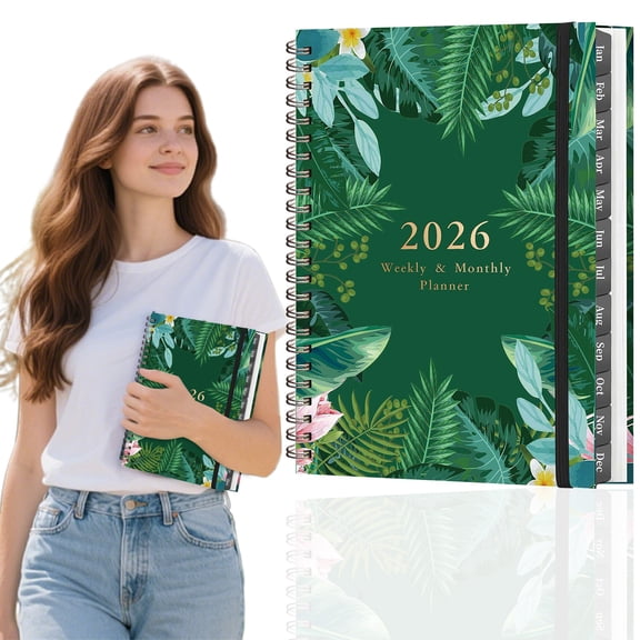 Schedule Planner Multifunction Sections Travel Planning Journal Schedule Notebook for Smooth Writing