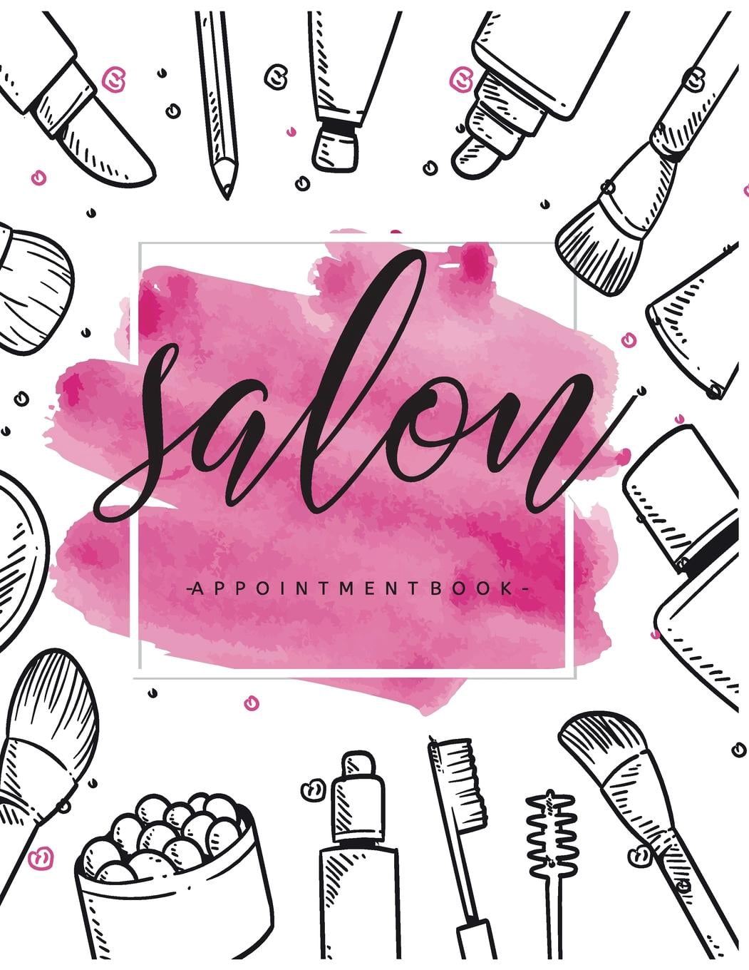 Schedule for Salons: Salon appointment book: 52 Weeks Daily Planner Organizer 15-Minute Increments Hourly Schedule