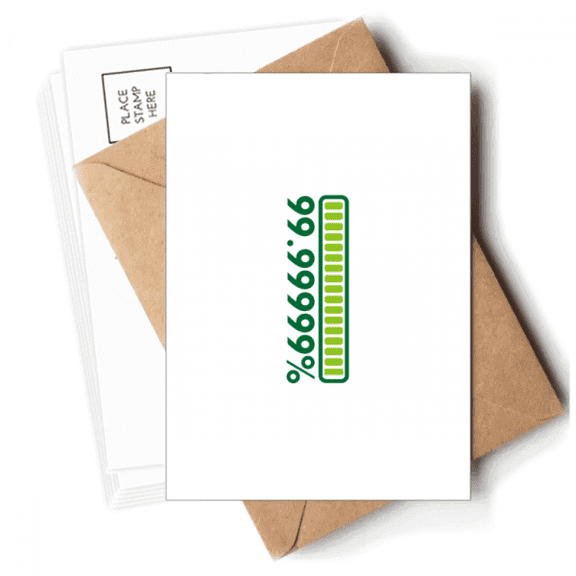 Schedule-loaded Full Cell Postcards Envelopes Blank Note Cards Mailing