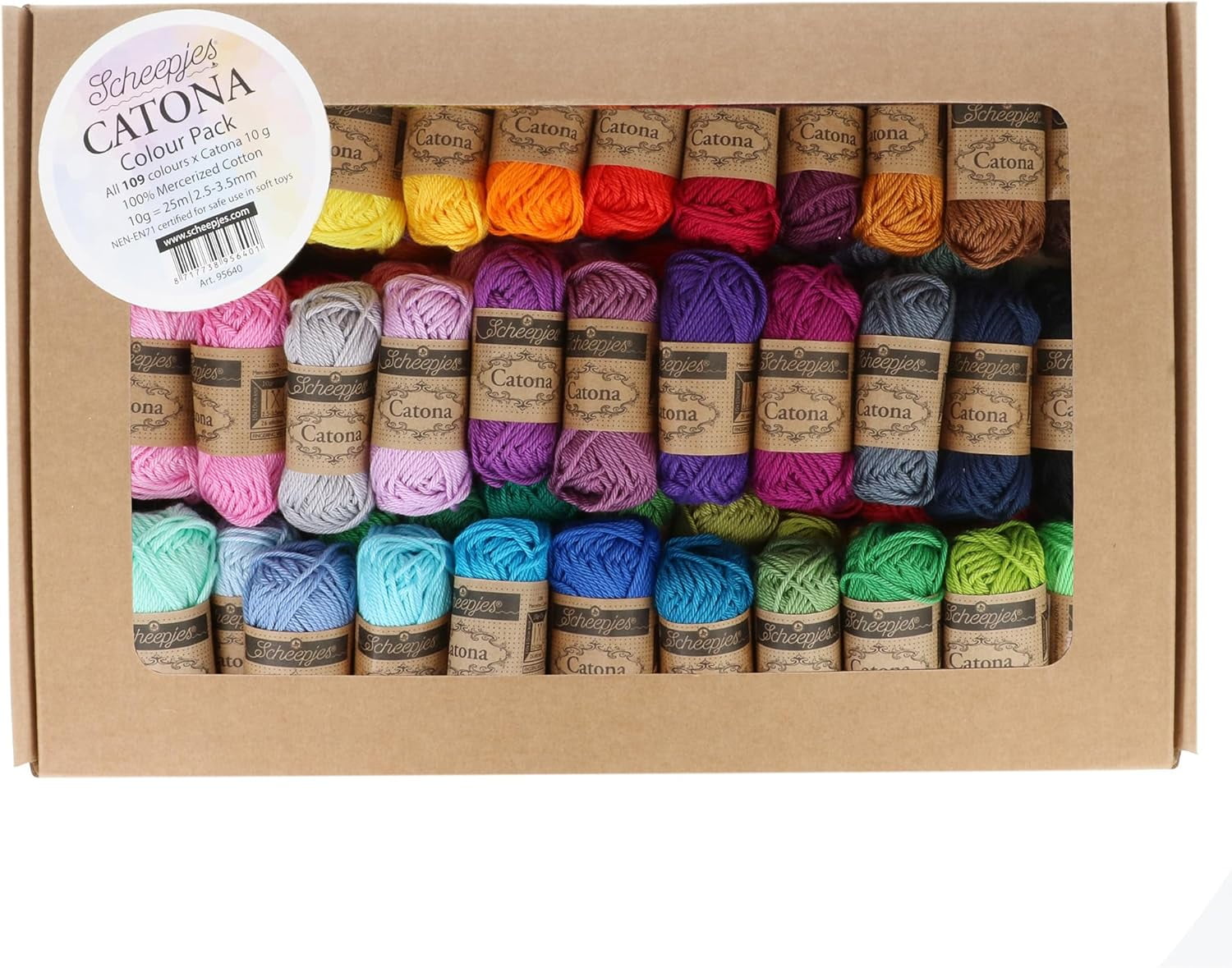 Scheepjes Colour Pack Catona 10 gram