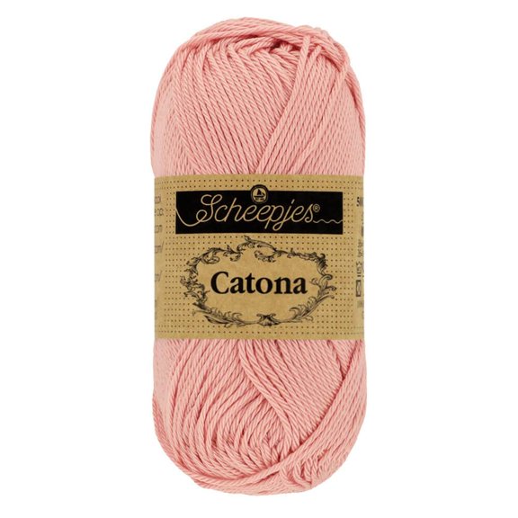 Scheepjes - Scheepjes Catona 408 Old Rose Yarn - 10x10g
