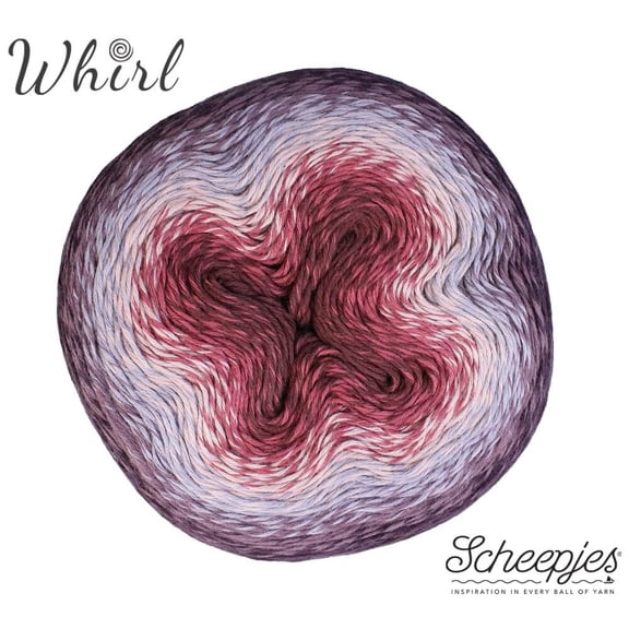 Scheepjes Whirl Gradient Yarn, 789 Tasty Nom Nom, 1,000m, Cotton-Acrylic