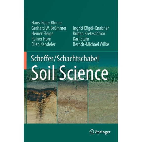 Scheffer/Schachtschabel Soil Science, (Hardcover)