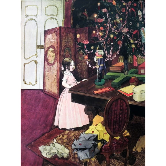 Scheiner Nutcracker Mouse King Painting Extra Large Art Print Wall Mural Poster Premium XL