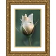 thumbnail image 1 of Schell, Jennie Marie 11x14 Gold Ornate Wood Framed with Double Matting Museum Art Print Titled - Rose Orange 1, 1 of 4