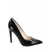 Scheme Women's Classic Slip On Pointy Toe Stiletto High Heel Pumps Shoes ( Black, 9 )