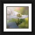 thumbnail image 1 of Schenck, Robert 12x12 Black Ornate Wood Framed with Double Matting Museum Art Print Titled - Chiffon I, 1 of 4