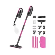 Schenley 19-in-1 Steam Mop Dual-Rod with Detachable Handheld Steamer & Washable Pads