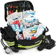 Scherber Basic First Response Trauma Reusable First Aid Kit with 200+ Supplies