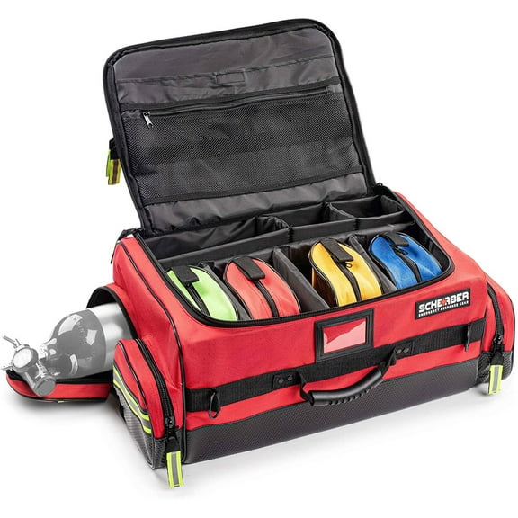 Scherber First Responder O2 Bag | Ultimate Professional EMT/EMS Trauma Oxygen Bag