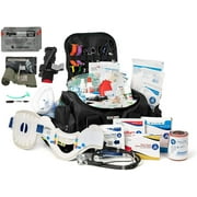 Scherber Fully-Stocked Premium First Responder Bag | Large Professional EMT/EMS Trauma & Bleeding Medical Kit