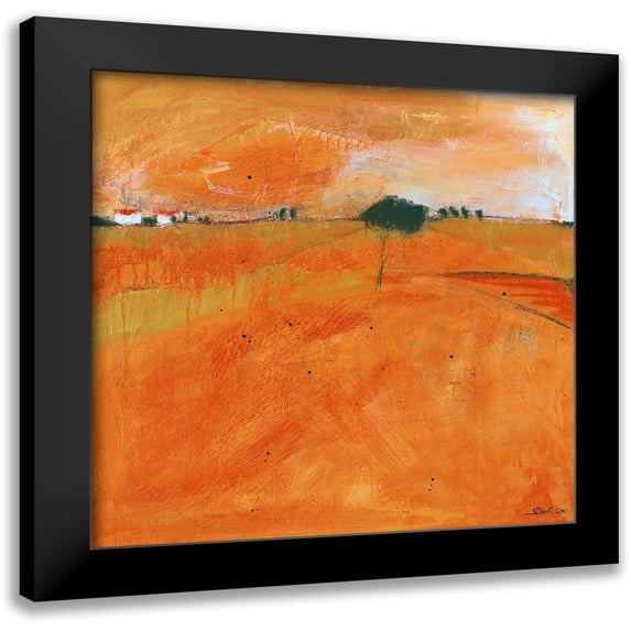 Scherk, Gabriele 20x20 Black Modern Framed Museum Art Print Titled - Landscape I