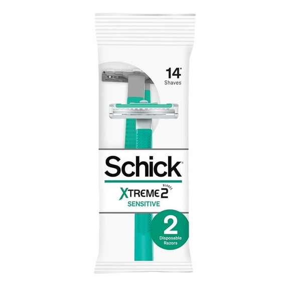 Schick 9315268 ST2 Disposable Double Blade Razors - Pack of 2