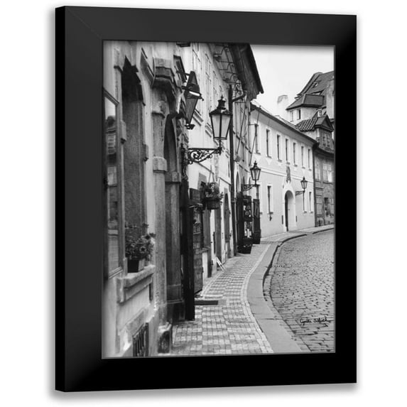Schick, Cyndi 17x24 Black Modern Framed Museum Art Print Titled - Beautiful Prague Czech Republic