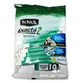 thumbnail image 1 of Schick Exacta2 Sensitive Disposable Razor (Bag of 10), 1 of 4