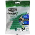 thumbnail image 1 of Schick Exacta2 Sensitive Disposable Razor, 10 Count(Pack of 2), 1 of 2