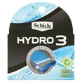 thumbnail image 1 of Schick Hydro 3 Men's Razor Blade Refills, 4 Ct + 1 Hydro 5 Refill, 1 of 12