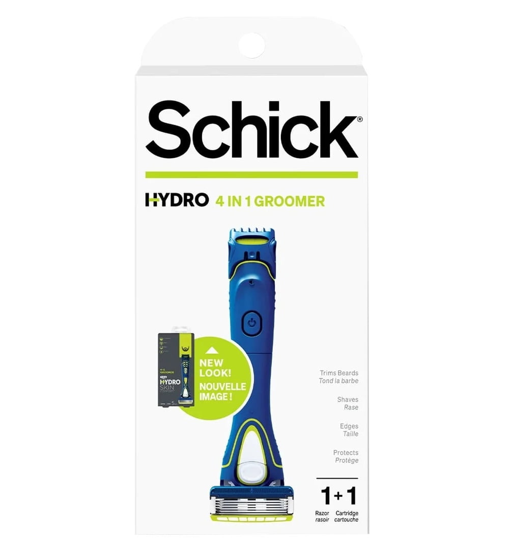 Schick Hydro 5 Groomer 4 In 1 Sensitive Razor - 1 Ea, 2 Pack
