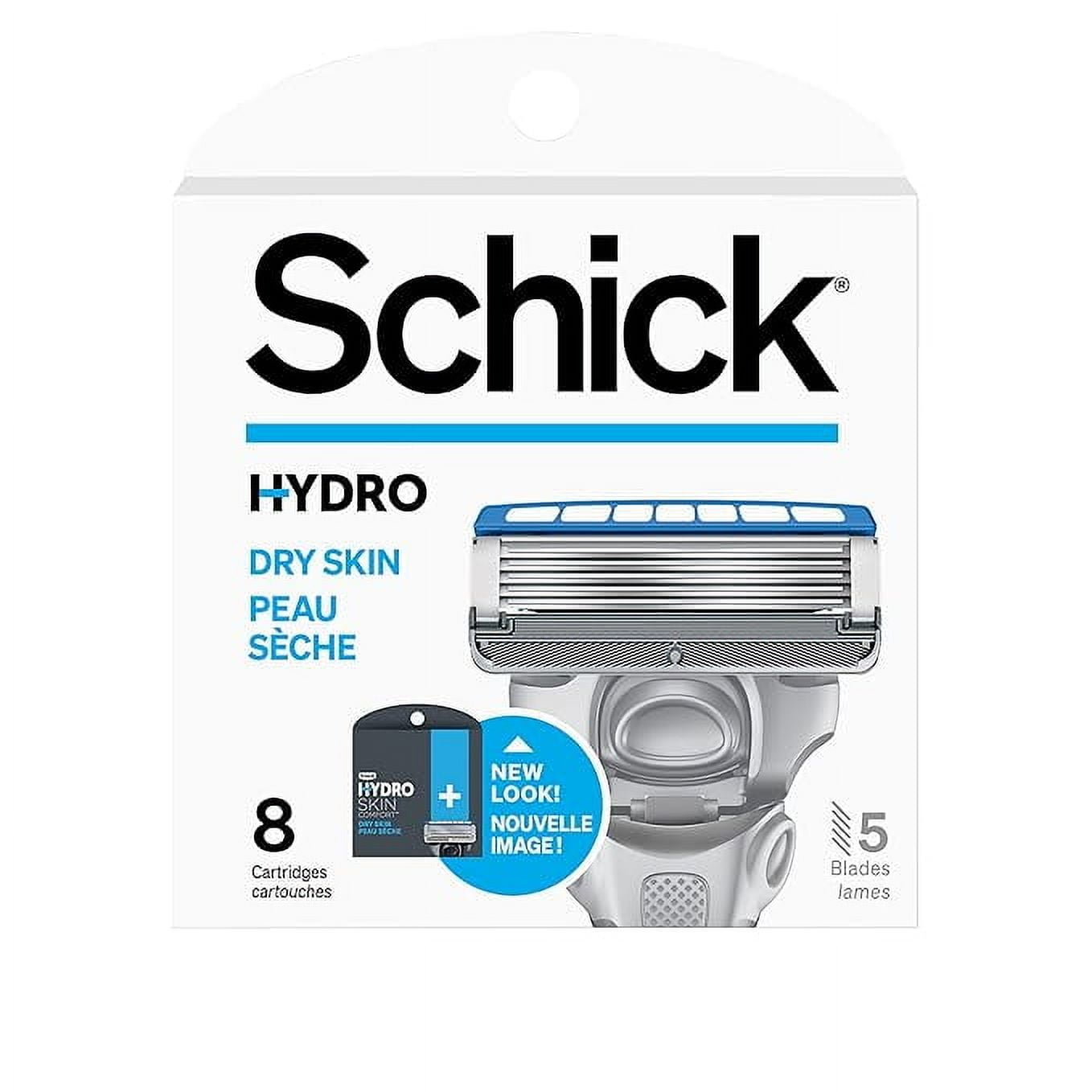 Schick Hydro 5 Sense Hydrate Razor Refills for Men, 8 Count (Pack of 1)