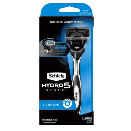 Schick Hydro 5 Sense Hydrate, Razor with 1 Refill Cartridge
