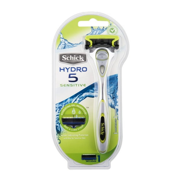 Schick Hydro 5 Sensitive Razor with 1 Refill Blade Cartridge