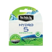 Schick Hydro 5 Sensitive Refill Razor Blade Cartridges, 4 ct