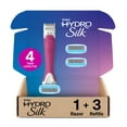 thumbnail image 1 of Schick Hydro Silk Trim Style Moisturizing Razor for Women, 1 Bikini Trimmer & 3 Refills, 1 of 2