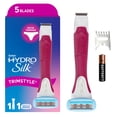 thumbnail image 1 of Schick Hydro Silk TrimStyle Razor with Bikini Trimmer for Women – 1 Handle, 1 Refill & 1 Battery, 1 of 11