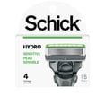 thumbnail image 1 of Schick Hydro Skin Comfort Sensitive 5 Blade Razor Refills, 4 Count, 1 of 10