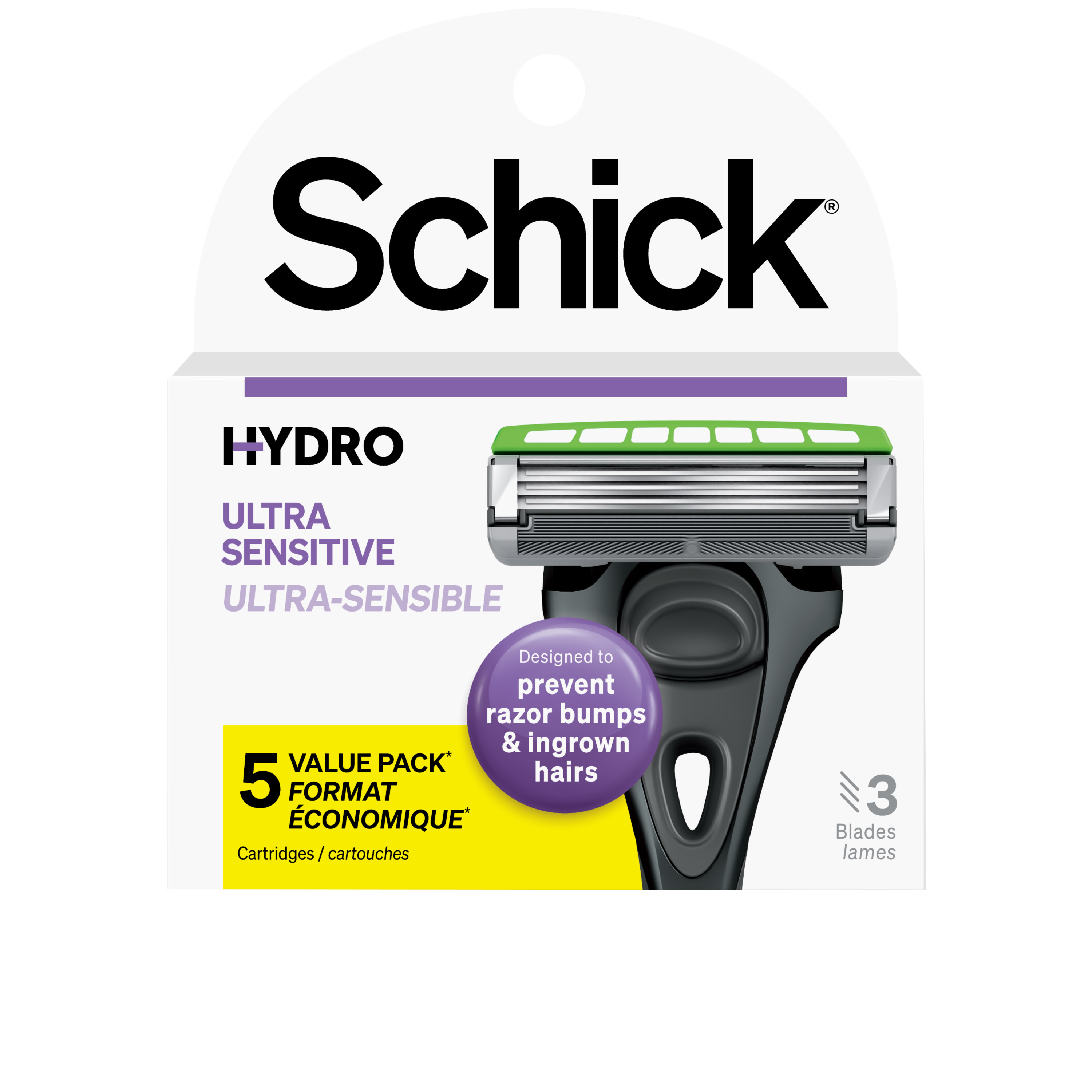 Schick Injector Blades Men's Razor Blade Refills, 7 Ct