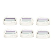 Schick Intuition 4-Blade Sensitive Care Women's Razor Cartridge Refills, 6 Ct, Lather & Shave in One Step, With Aloe & Vitamin E