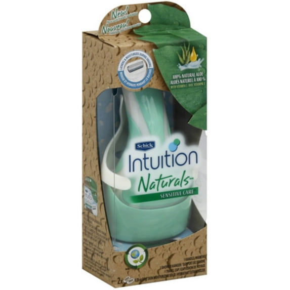 Schick Intuition Naturals Sensitive Care Razor 1 ea (Pack of 3)