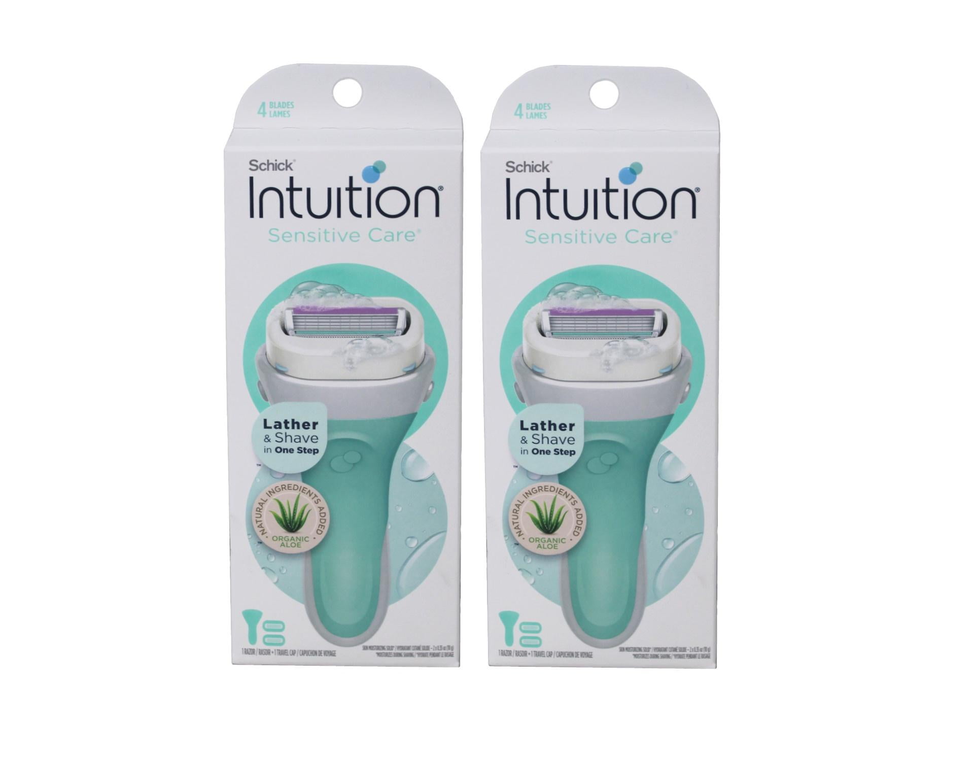 Schick Intuition Naturals Sensitive Care Razor With Natural Aloe And ...
