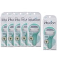 thumbnail image 1 of Schick Intuition Naturals Sensitive Care Razor With Natural Aloe And Vitamin E - 1 Ea, 6 Pack, 1 of 3
